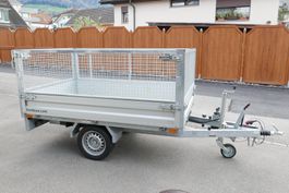 Anhänger HUMBAUR HUK mit Kippbrücke und Gitteraufsatz (60cm)