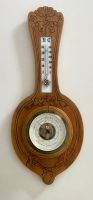 Antikes Barometer/Thermometer, Holz, L. Perlmann Genf 🕰️