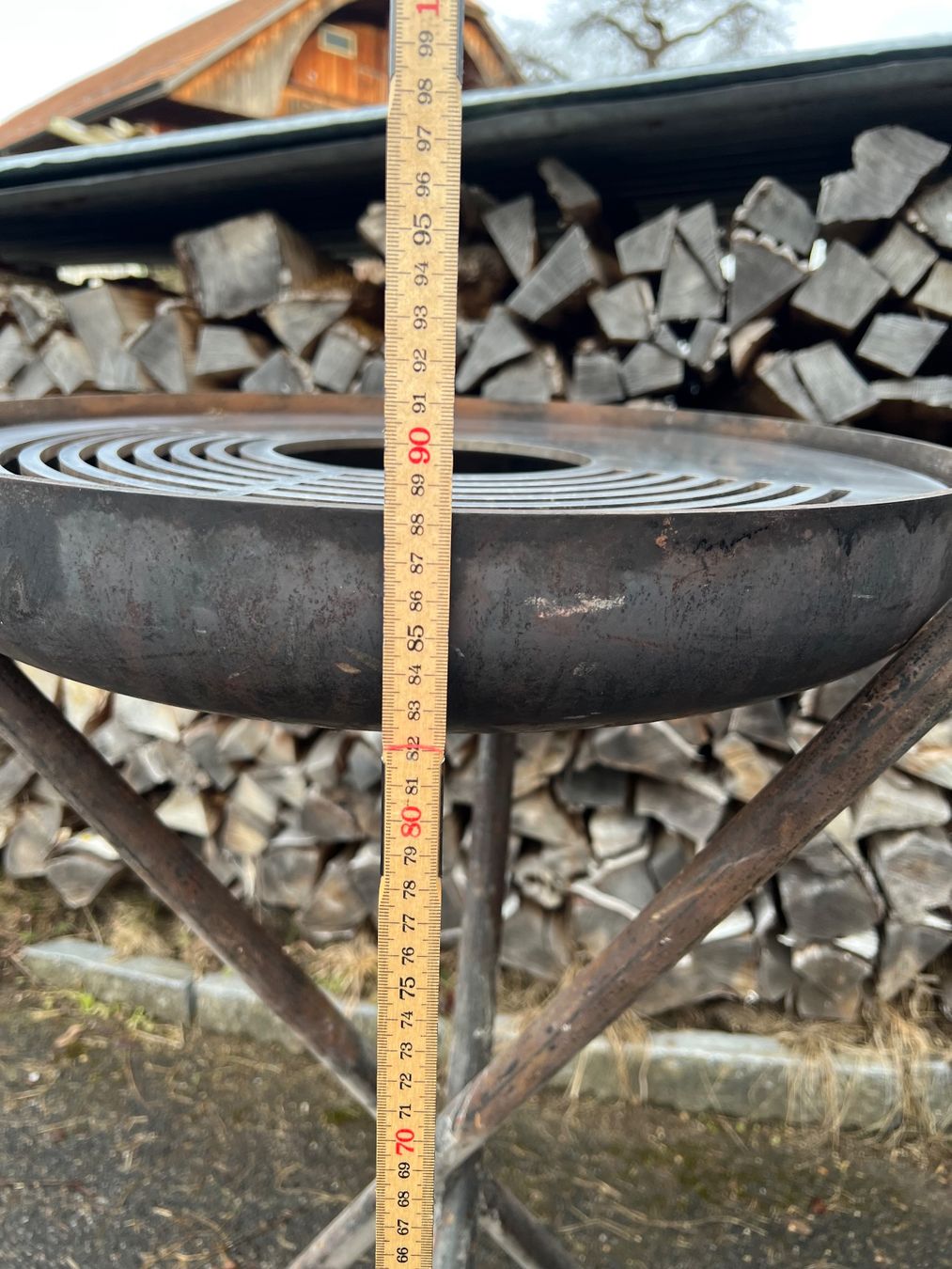 Griglie: Grill mit CNS Scheibe – Usato da Homberg venduto da beta66 1