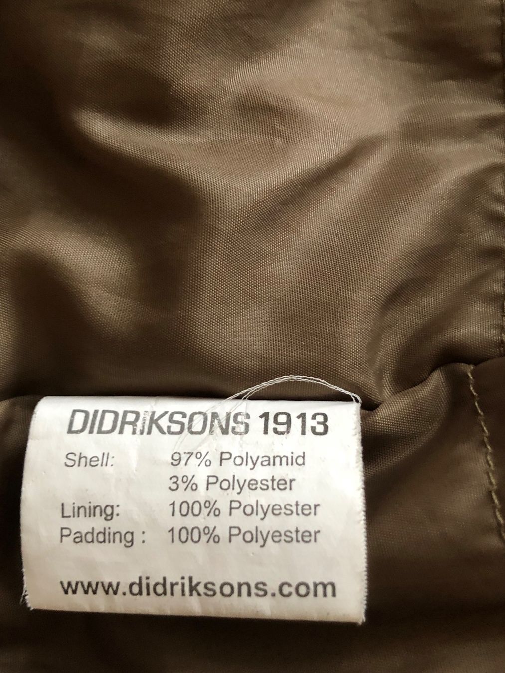 Didriksons Giacche: Didriksons Winterjacke Gr S Herren Jugendlicher – Usato da Männedorf venduto da Larimar4 8