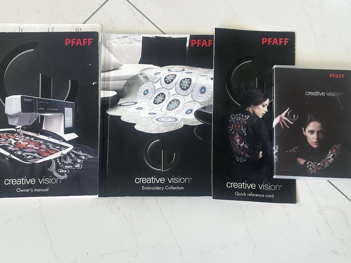 Pfaff Macchine da cucire: Gebrauchte Pfaff Creative Vision Näh- und Stickmaschine – Usato da Engelberg venduto da Aragora 5
