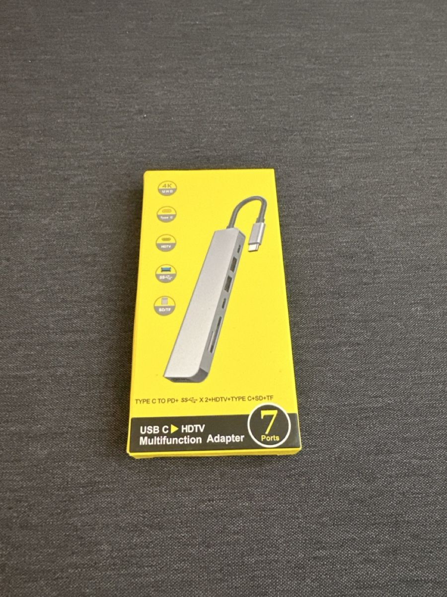 Hub & Switch: Omivine USB-C Multifunktions Adapter 7 Ports neu – Nuovo (secondo la descrizione) da Koblenz venduto da Joshua_M 1