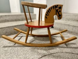 Wisa Gloria Vintage Schaukelpferd aus Holz