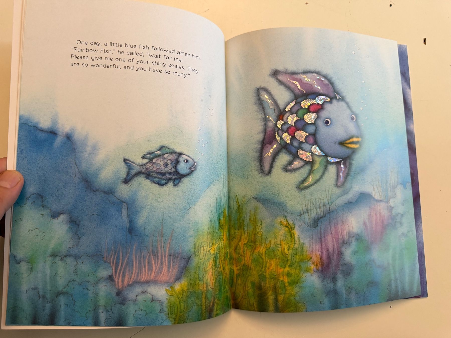 Libri: THe RAINBOW FISH - Marcus Pfister - Softcover – Usato da Münsingen venduto da Ganjam 5
