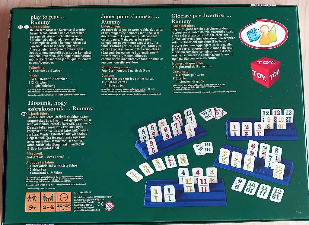 Giochi: Rummy-Spiel – Nuovo e nell'imballaggio originale da Uster venduto da MonikaS010203 1