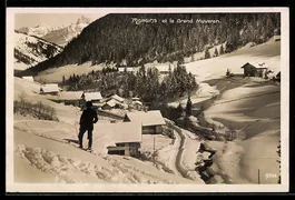 AK Morgins, Morgins et le Grand Muveran en hiver