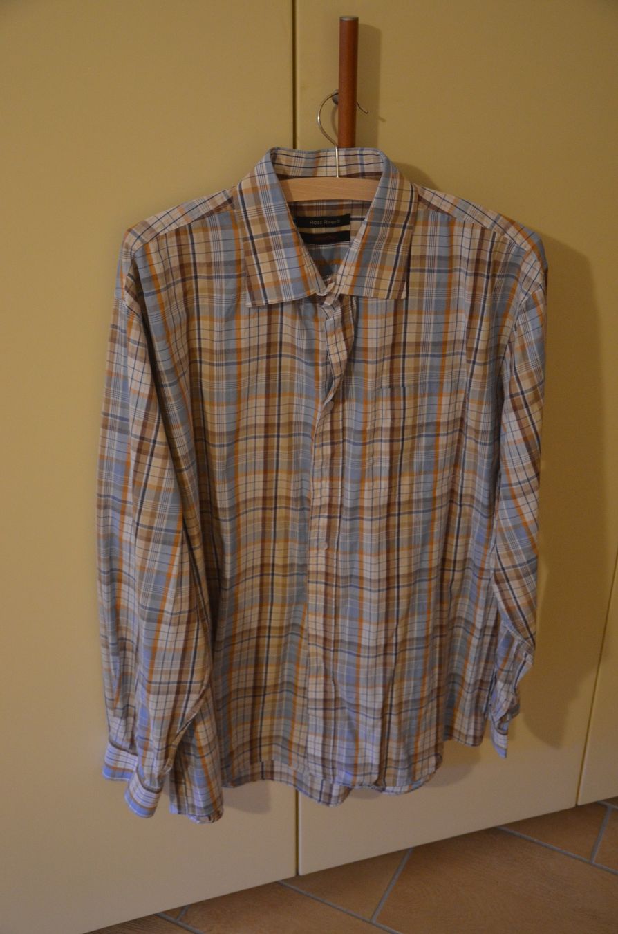 Camicie: TAILLE 43-44 - HEMD - BAUMWOLLE – Usato da Chiasso venduto da Dolly015