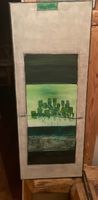 Modernes Acrylbild / Leinwandbild „Spring“ 30x80 cm