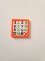 Schiebepuzzle Zahlen
