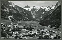 Fünf AK  sw Engelberg OW Dorf,Trübsee,Jochhütte ≈ 1939-1965
