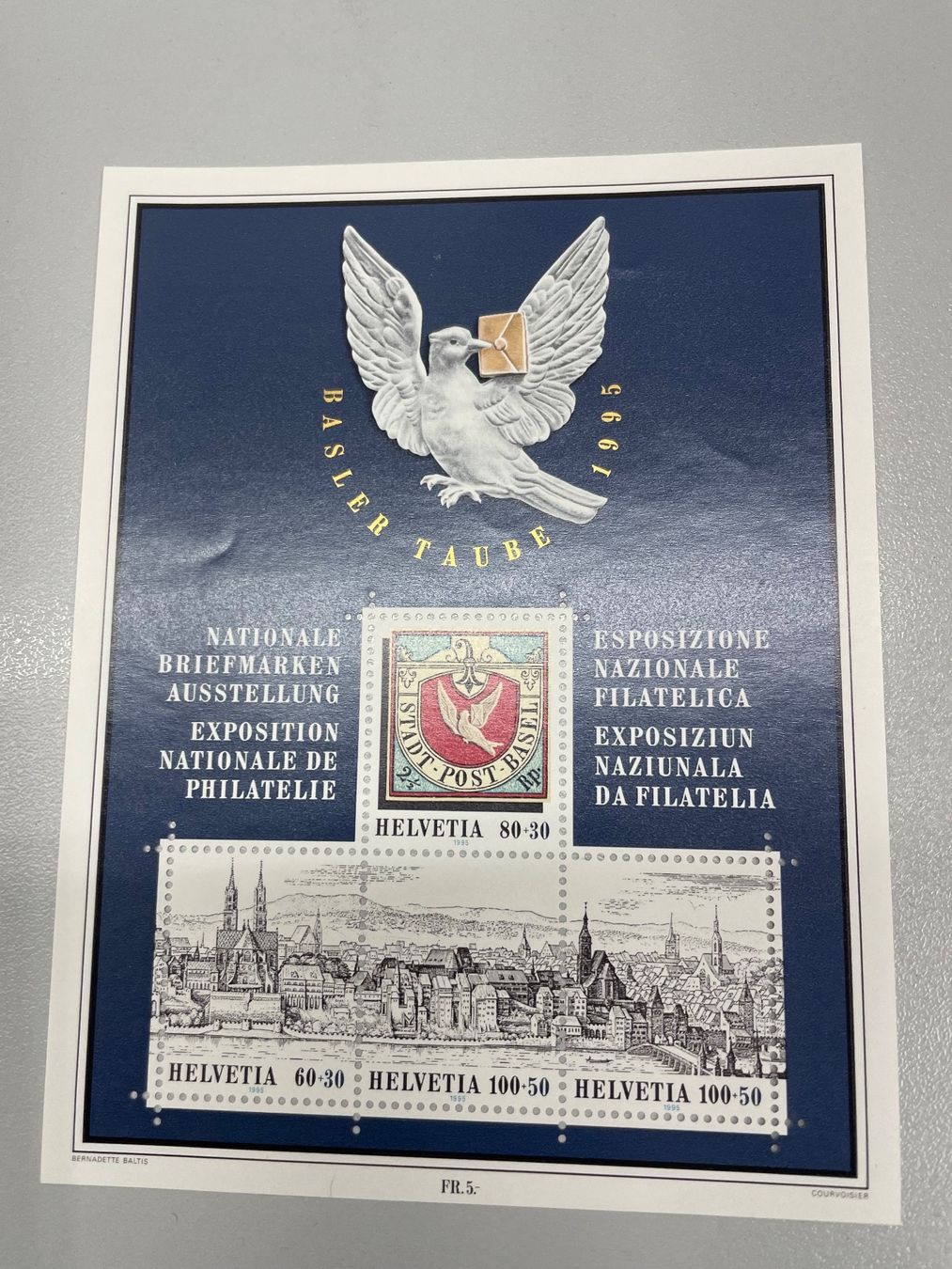 Tutti i francobolli: Basler nat. Briefmarkenausstellung, Block, Postfrisch** – Nuovo (secondo la descrizione) da Bassersdorf venduto da Emilio0