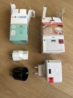 Reiseadapter Steffen / USB Powerbank Ladegerät Set gebraucht