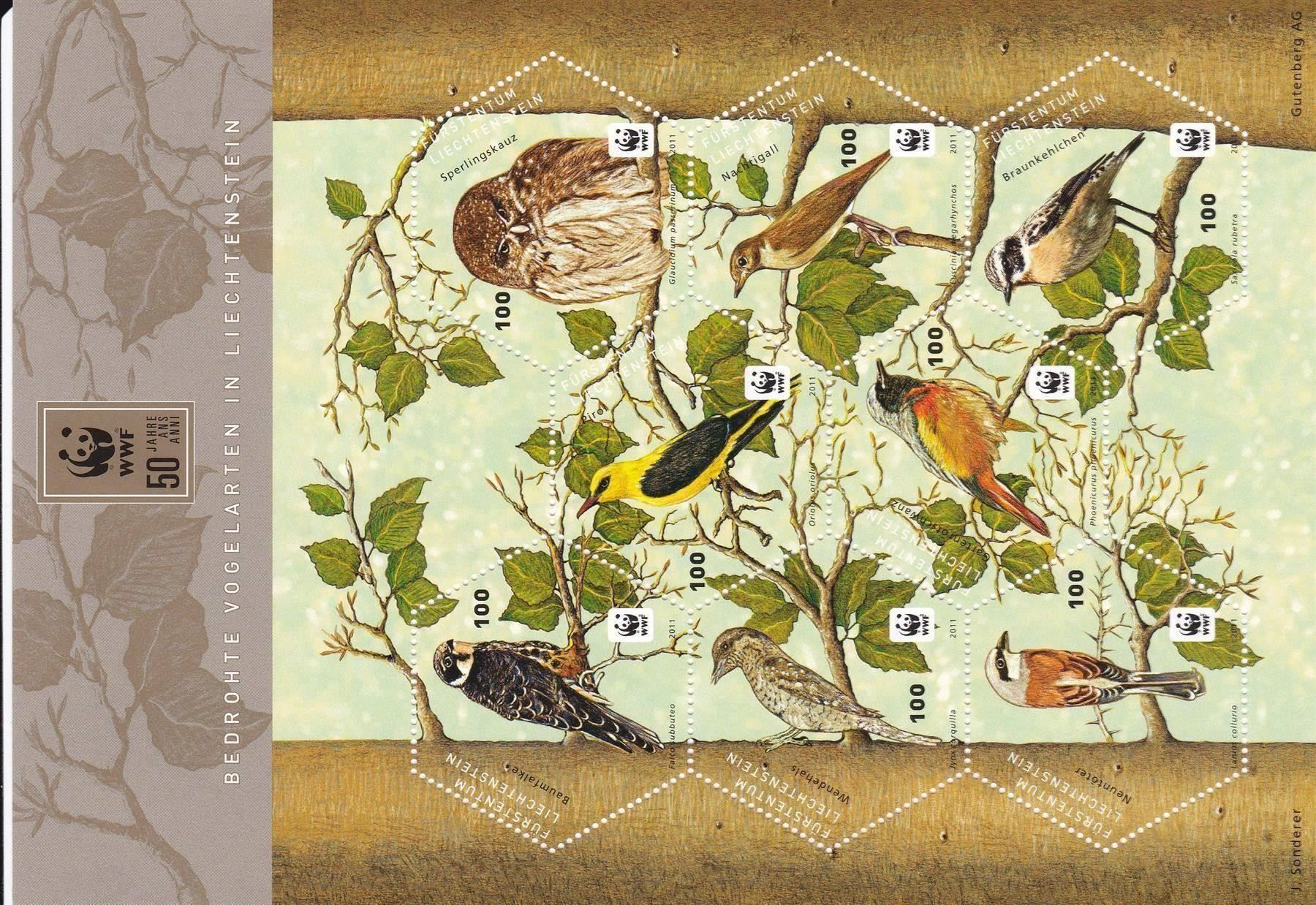 Tutti i francobolli: Vögel oiseaux 2011 ** – Nuovo (secondo la descrizione) da Lausanne venduto da Whorvath