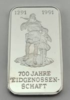 Lingot d'argent 1 once Argor-Heraeus 700 JAHRE EIDGENOSSEN