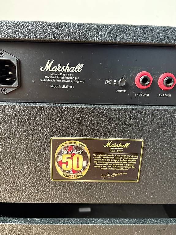 Marshall Amplificatori: Amplificatore Marshall JMP1C – Usato da Lugano venduto da Ru_Le 4