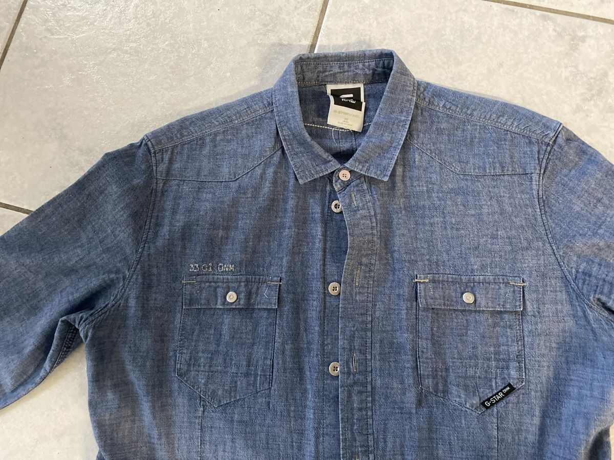 G-Star Camicette: G Star Jeans Bluse Gr. M – Usato da Stachen venduto da miggi2000 1