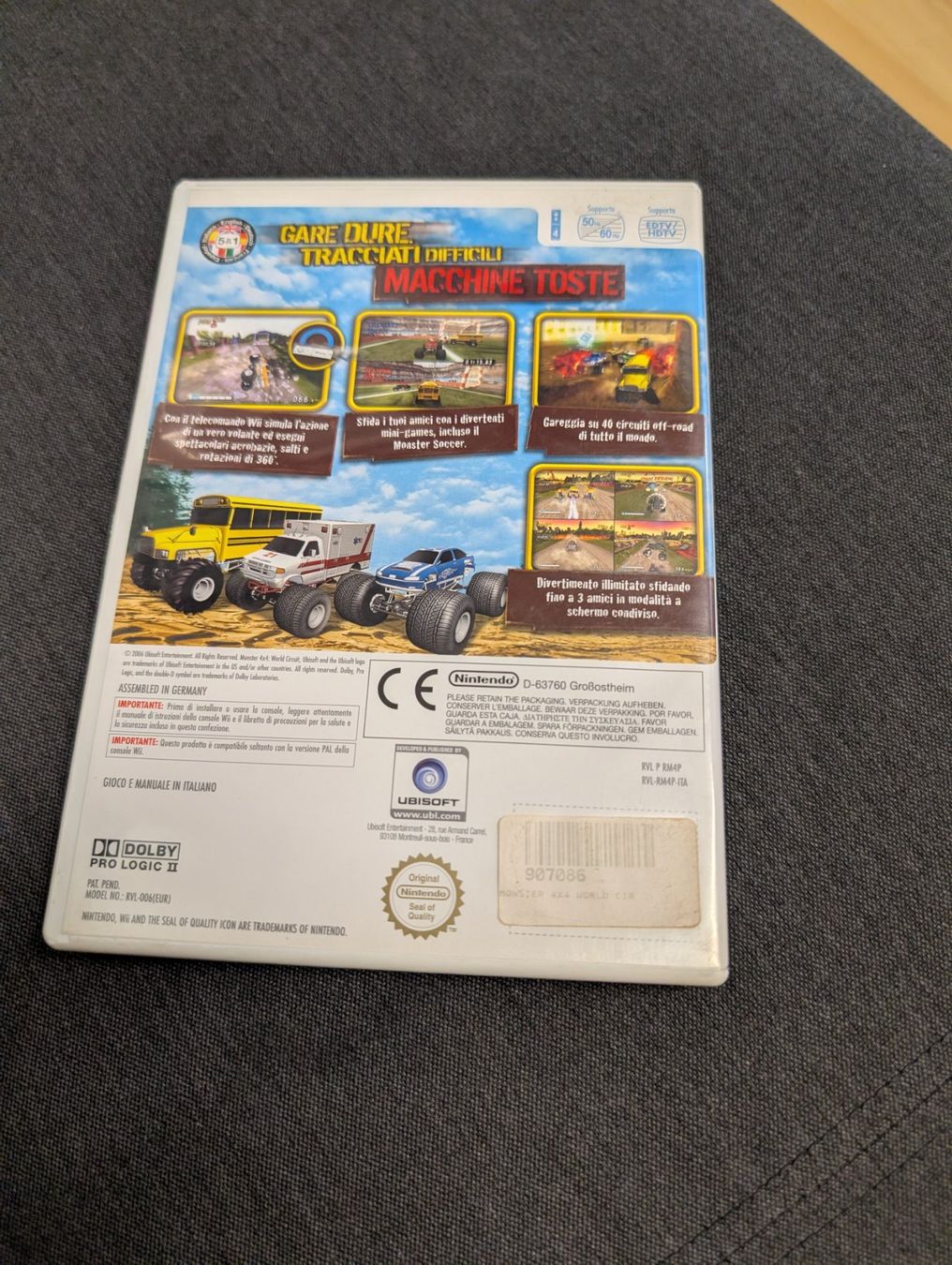 Giochi: Monster 4x4 world circuit Nintendo Wii – Usato da Giubiasco venduto da Ticinerd 1
