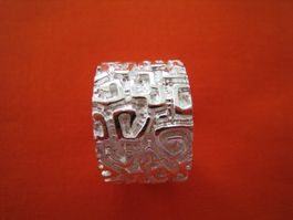 NEU Fingerring 925 Silber - Grösse 56