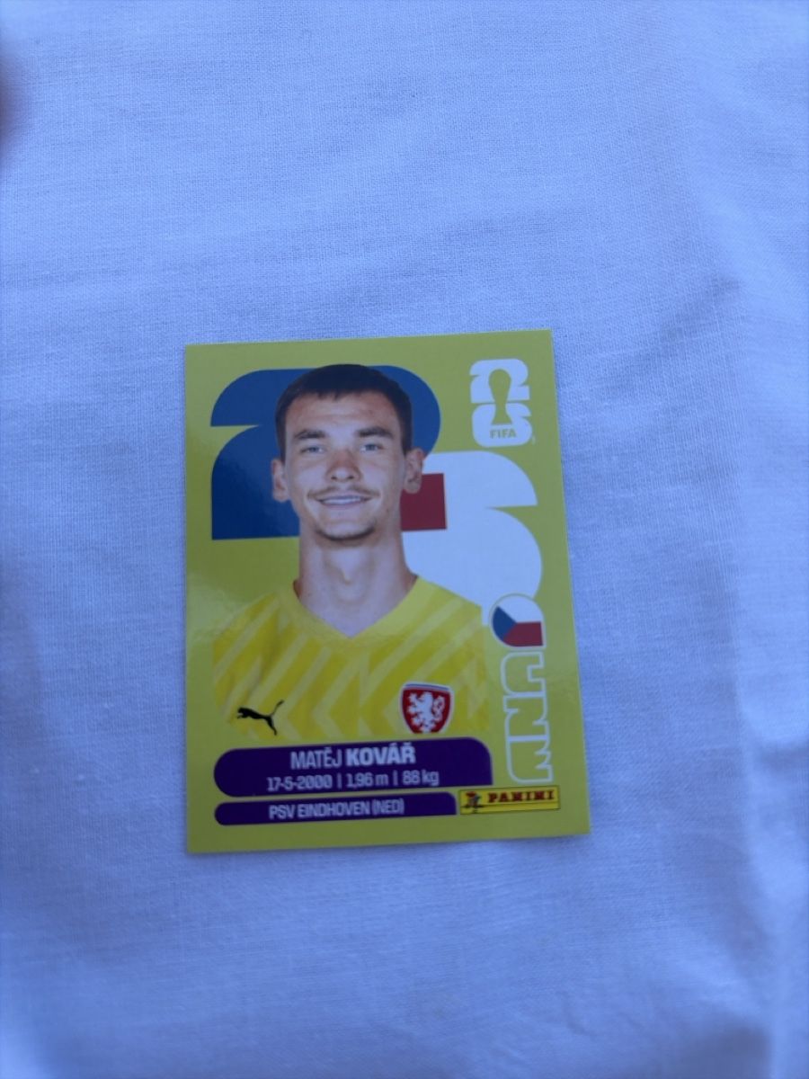 Panini Sammelbilder & Trading cards: Matêj kovár – Neu (gemäss Beschreibung) aus Dornach von metallbau.ch