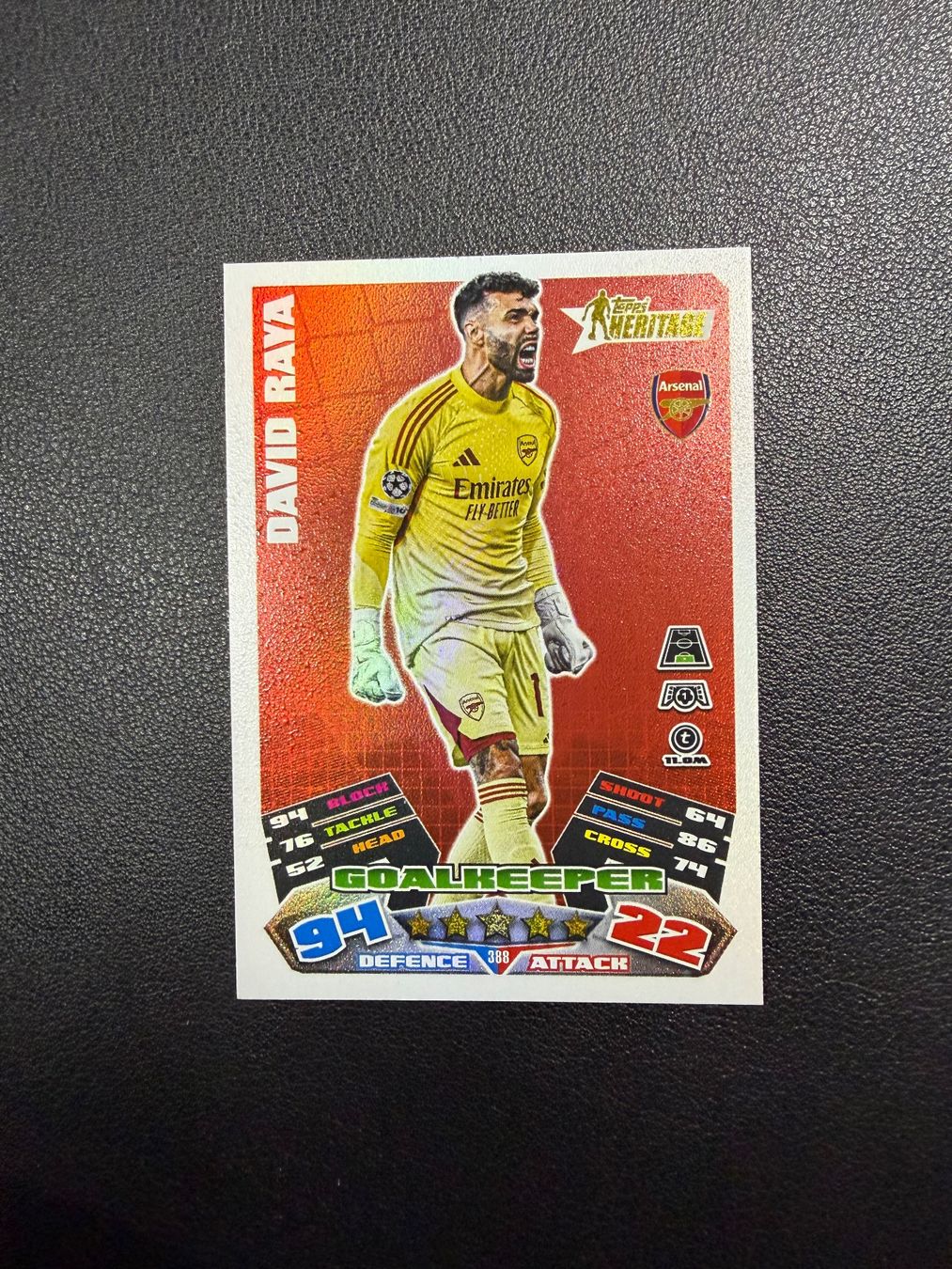 Topps Carte collezionabili: Topps Match Attax 2025/26 David Raya 388 – Nuovo (secondo la descrizione) da oberrüti venduto da jeanmei