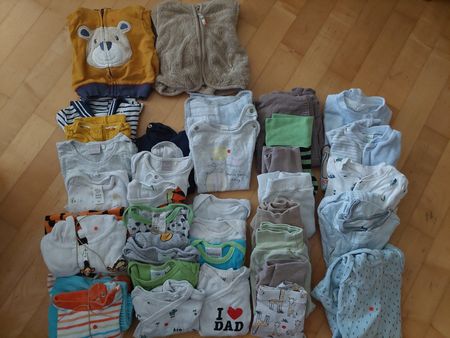 Kleiderset 50/56 (34-teilig + Accessoires)