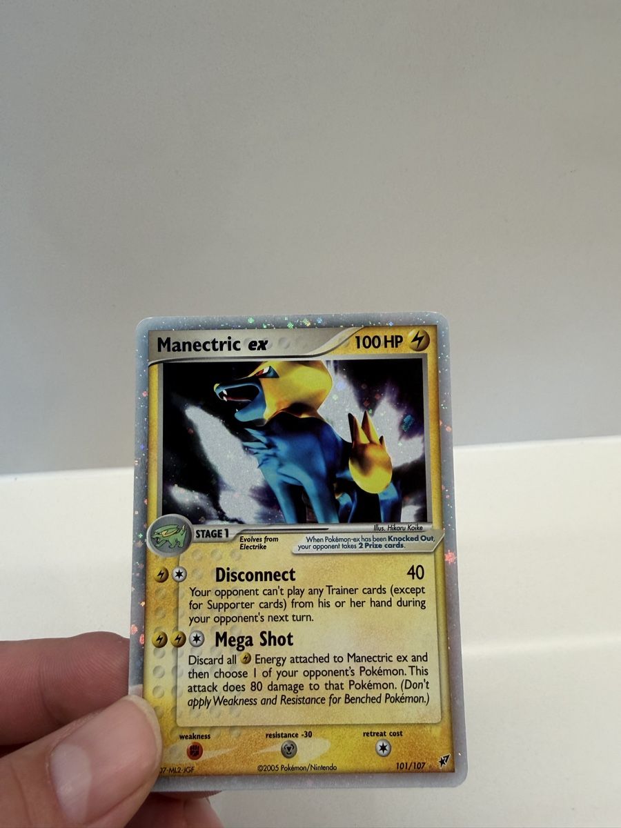 Pokémon Carte collezionabili: Manectric ex Ultra Rare EX Deoxys 2005 – Usato da Arlesheim venduto da WungaBunga 2