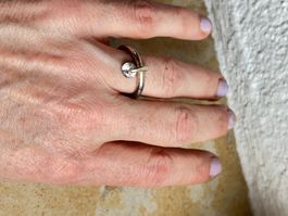 Silberring Classic Love 58
