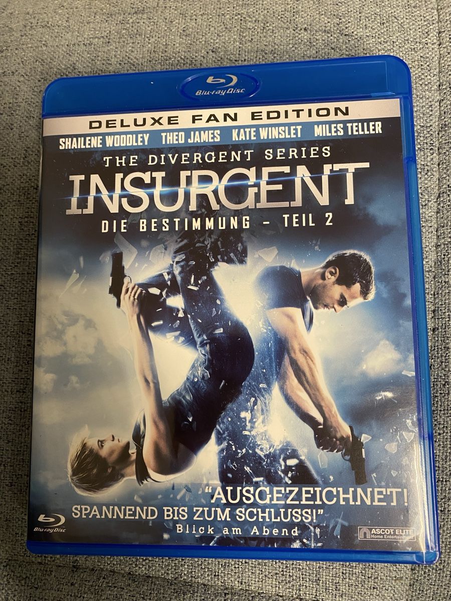 Tutti i DVDs: Insurgent - Die Bestimmung Teil 2 – Usato da Gasel venduto da Ntomate
