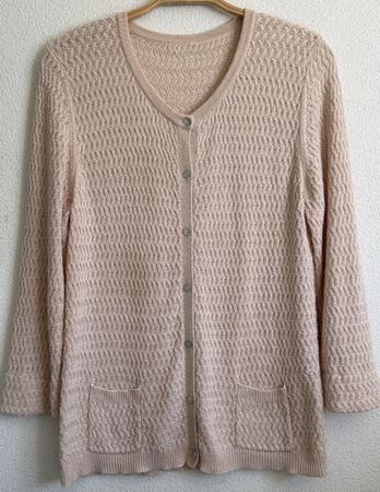 Damen Strickjacke,  Gr.  L/XL, mit Lurex, sehr guter Zustand