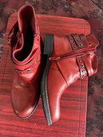 Bottines rouges Merry Scott, taille 38, parfaites pour l'hiv