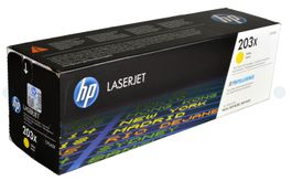 HP Color LaserJet Pro M254/M254/M280 Toner Gelb, 203X/CF542X