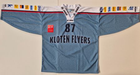 Trikot EHC Kloten #87 Steve Kellenberger Signiert!