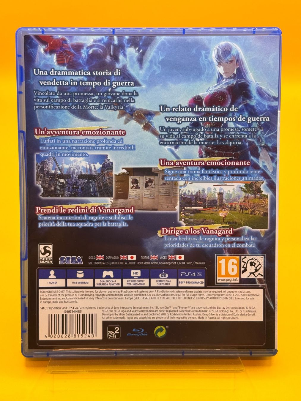 Sony Spiele: Valkyria Revolution PS4 Italienische Spanische Version – Gebraucht aus Oberwil b. Zug von silver2024 1