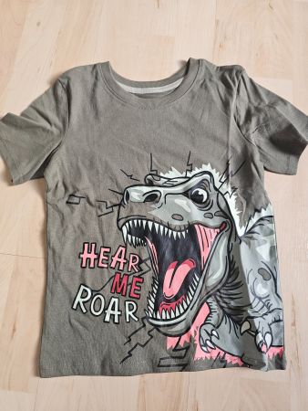Kinder T-Shirt Grösse 110 Dino Motiv