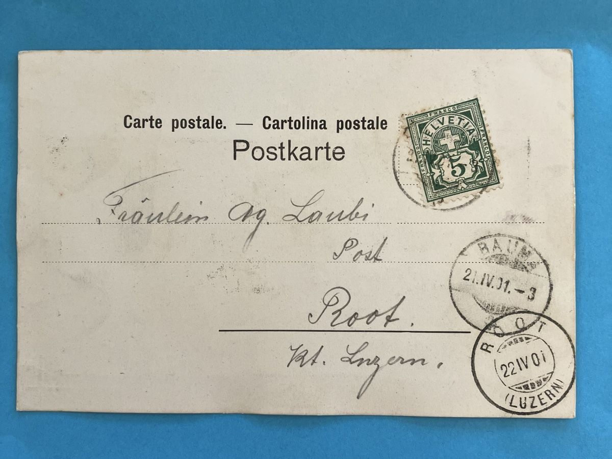 Cartoline postali: Alte Ansichtskarte Gruss aus Bauma ZH – Usato da Bauma venduto da Baumer71 1