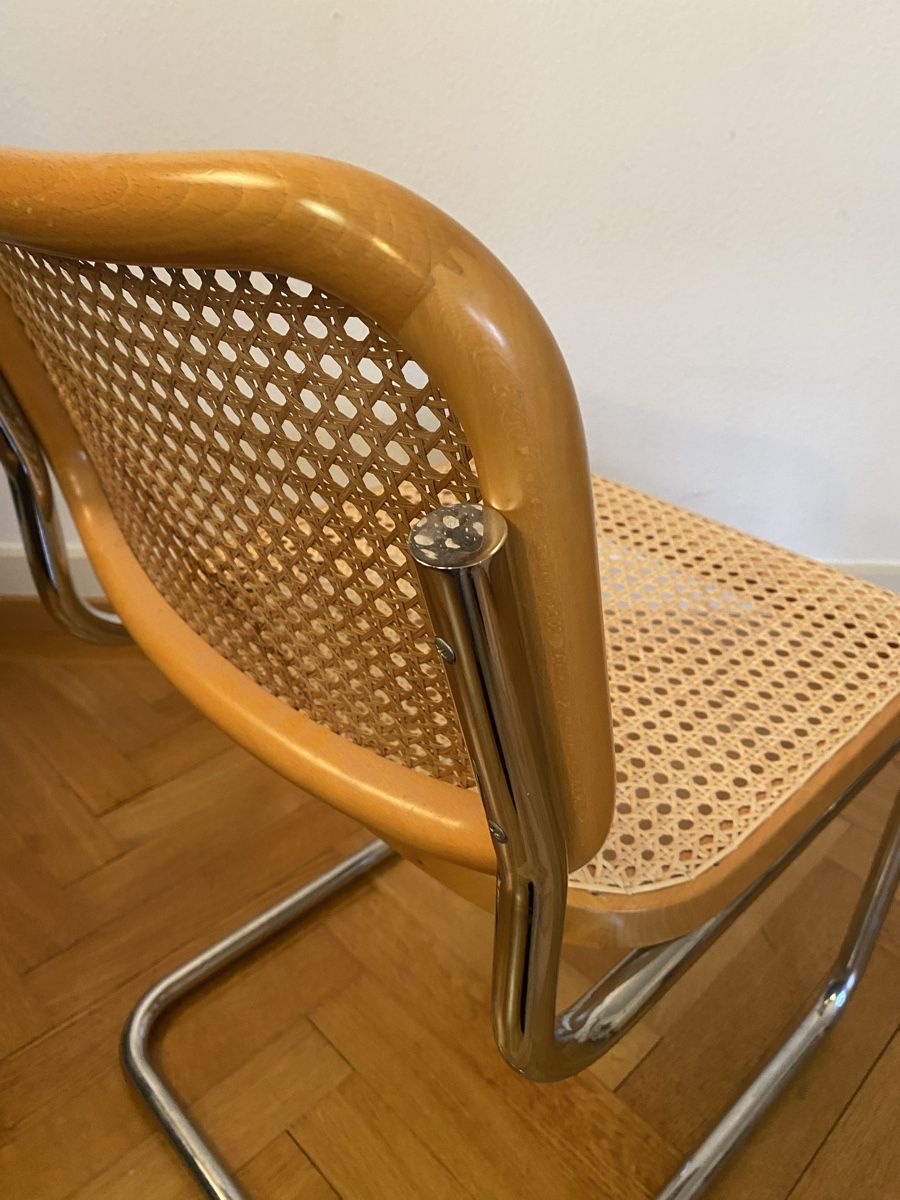 Breuer Stühle: Design Freischwinger Sessel Chair Breuer/Cesca – Gebraucht aus Olten von sportwelt 6