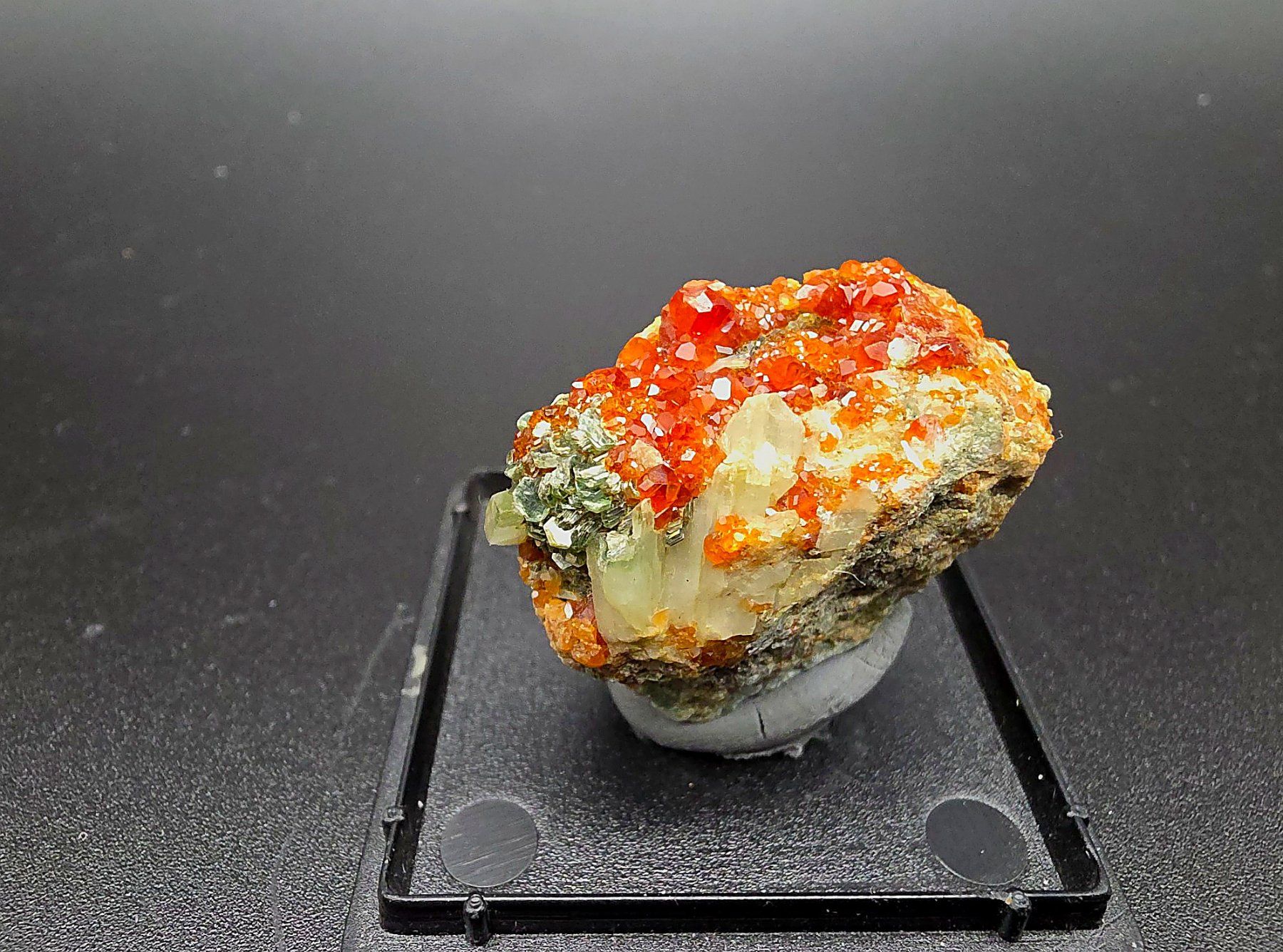 Minerali & Pietre curative: Three Natural Hessonite Garnet Crystals – Usato da Figino venduto da minshop 6