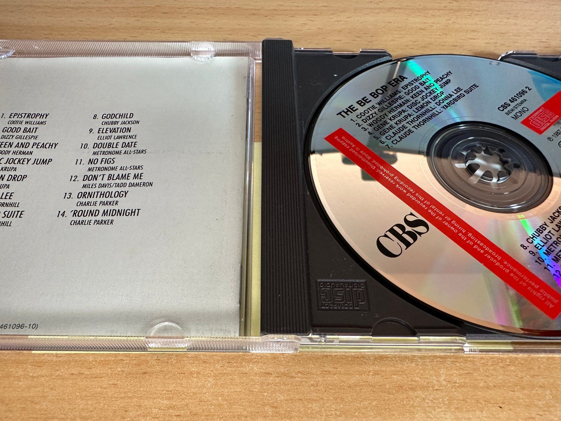 CDs: Various – The Bebop Era – Gebraucht aus Rikon im Tösstal von Alpenmutz 2
