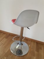 Vintage drehstuhl /  Barhocker weiss lackiert