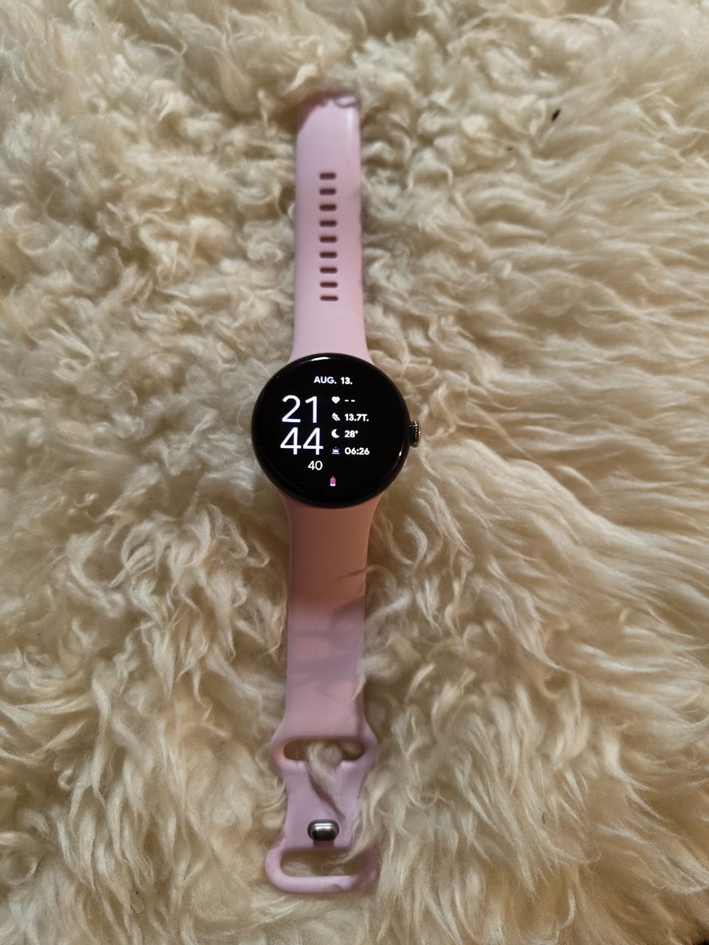 Google Smartwatch: Google Pixel watch 3, 41 mm, rosa – Usato da Wiggiswil venduto da mic_s7dj
