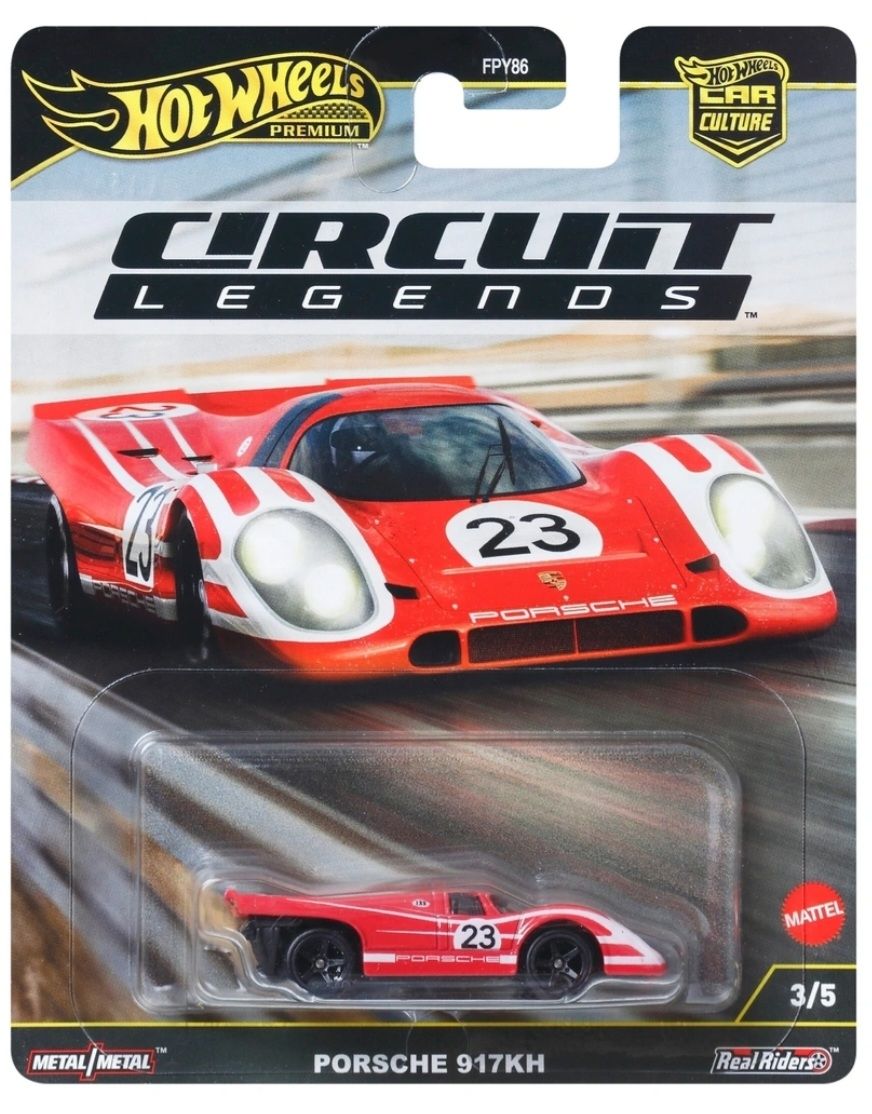 Hot Wheels Modellautos: Hot Wheels Premium Circuit Legends Porsche 917KH  – Neu und originalverpackt aus Niedergösgen von Bolli3
