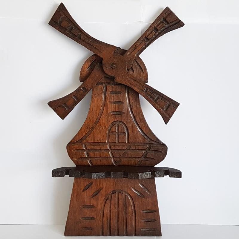 Tutte le decorazioni: Löffelhalter Windmühle Holz um 1930 – Usato da Kaltbrunn venduto da Lexus3 1