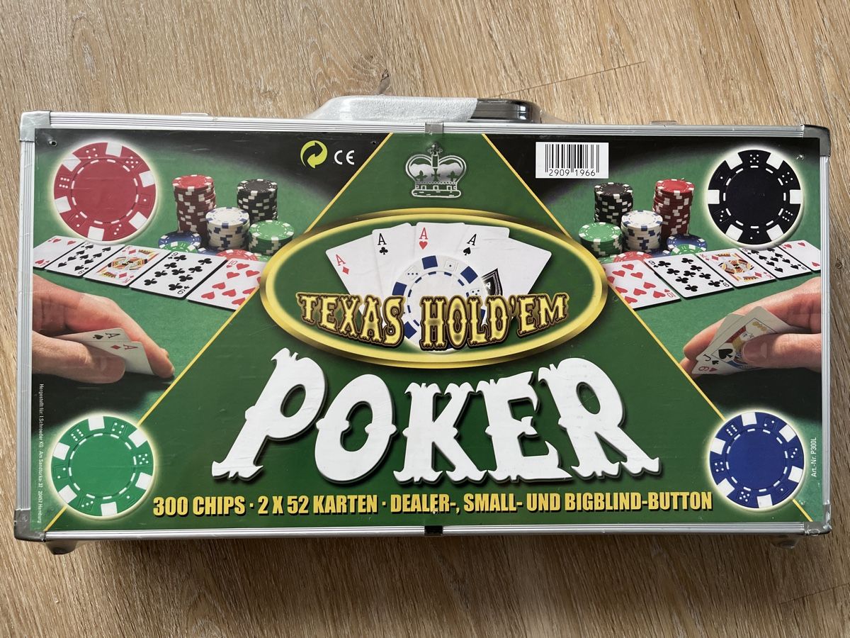 Spiele: Pokerset Texas Holdem NEU – Neu und originalverpackt aus Sulz AG von Zissi31324