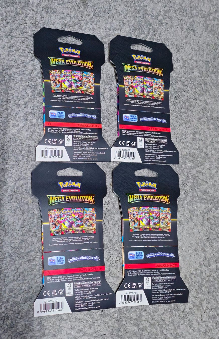 Pokémon Cartes à collectionner: Pokémon Mega Evolution - Sleeved Booster Artwork Set – Neuf (Voir description) à Münchenbuchsee par Pazzo_ 1