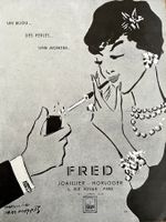 Fred Juwelier-Uhrmacher - Alte Werbung / Réclame 1951