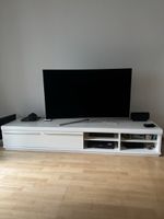 Modernes TV-Lowboard in Weiss (Hochglanz)