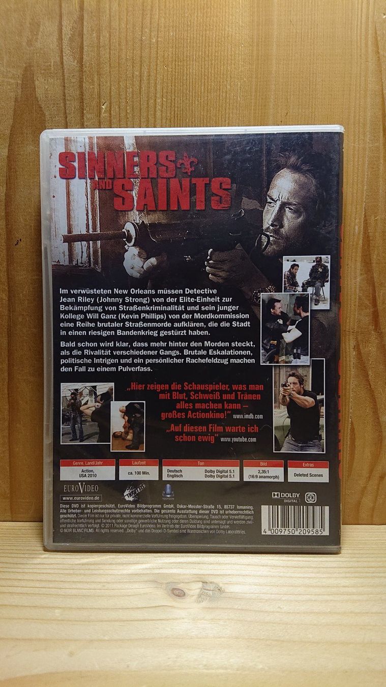 Tutti i DVDs: SINNERS AND SAINTS DVD – Usato da Wilderswil venduto da Exebub 1