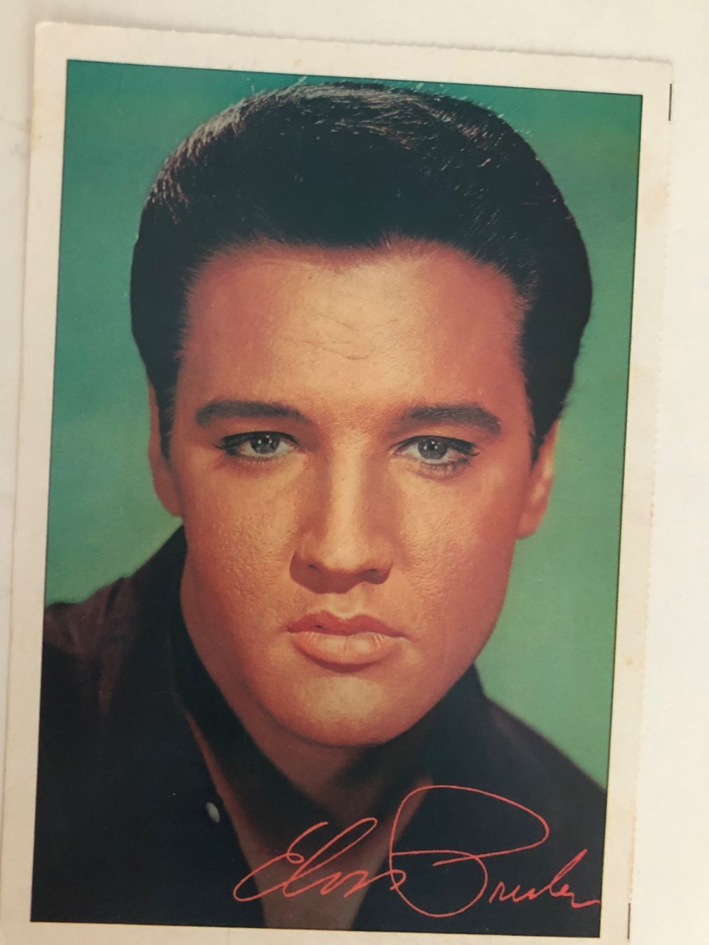 Autogramme: ELVIS Autogramm Karte – Gebraucht aus Wettingen von ABBA-Retro