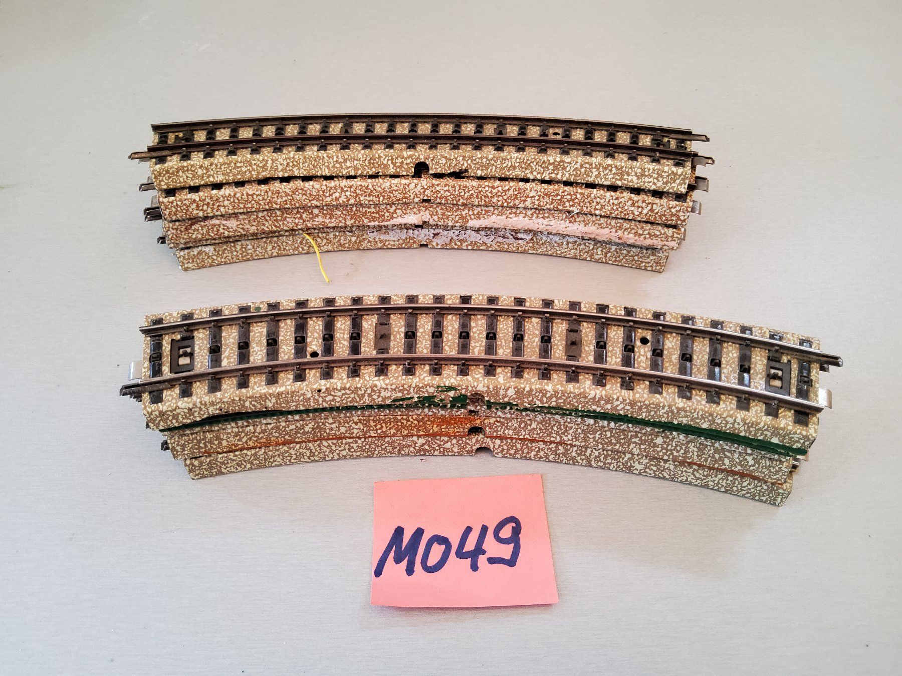 Märklin Modellini di ferrovie: 20 Märklin M-Gleise gebogen H0 – Usato da Grüningen venduto da VENOM59