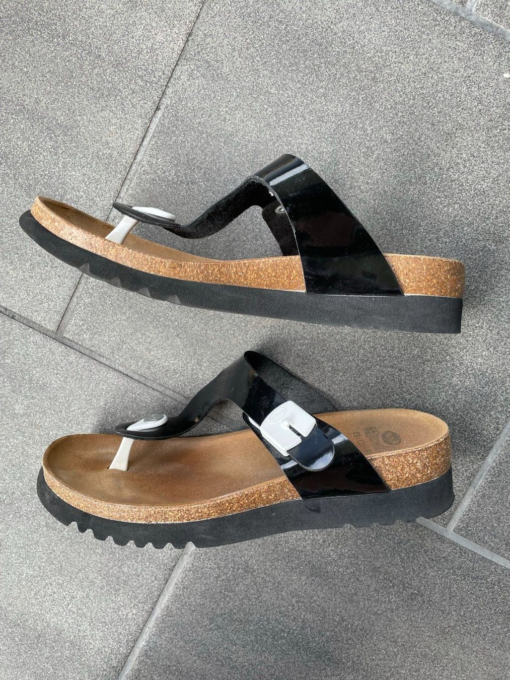 Scarpe da donna: Sandales Scholl noires – Usato da OBERENGSTRINGEN venduto da Lolo6316 1